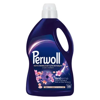 Perwoll Çiçek Cazibesi Koyu Renkliler Sıvı Deterjan 2.75 L