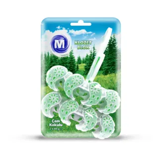Migros Çam Kokulu Wc Blok 2 x 48 G