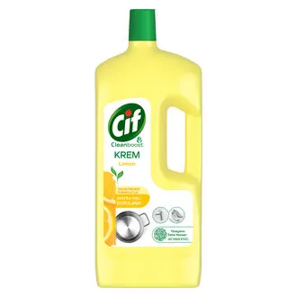 Cif Krem Yeni Nesil Yüzey Temizleyici Limon 1500 Ml