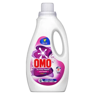 Omo Active Fresh Cold Power Renkliler için Sıvı Deterjan 1500 Ml