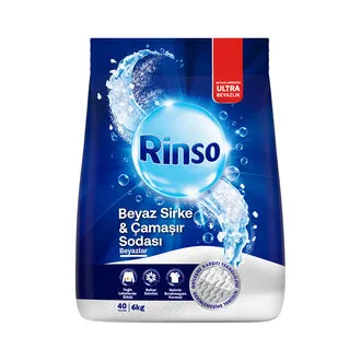 Rinso Beyaz Sirke & Çamaşır Sodası 6 Kg