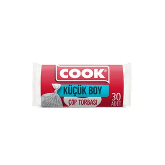 Cook Küçük Boy Çöp Torbası Kokusuz 30'lu