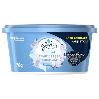 Glade Mini Jel Temiz Çarşaf Ferahlığı 70 G