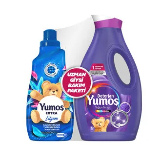 Yumoş Deterjan Tüm Renkliler 1.69 L + Lilyum 1.44 L