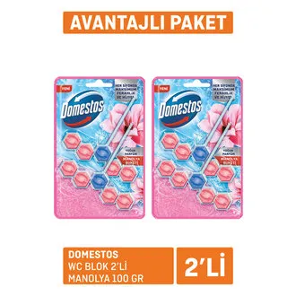 Domestos Wc Blok 2'li Manolya 2x100 G