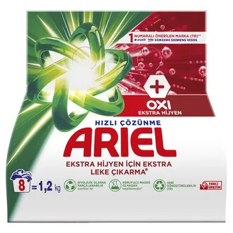 Ariel OXI 1,2 Kg AquaPudra Toz Çamaşır Deterjanı
