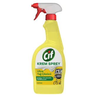 Cif Limon Ultra Yağ Çözücü Sprey 750 Ml