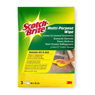 Scotch Brite Renkli Temizlik Bezi 3'lü