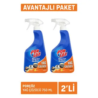 Porçöz Yağ Çözücü 2 X 750 Ml