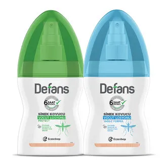 Defans Protect 100 Ml + Su Bazlı Losyon 100 Ml