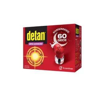 Detan 60 Gece Elektrolikit Cihaz + Yedek