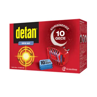Detan Mat Makine + 10 Adet Mat Hediye Set