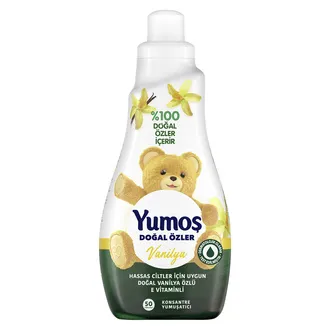 Yumoş Çamaşır Yumuşatıcısı Doğal Özler Vanilya 50 Yıkama 1200 Ml