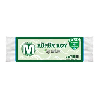Migros Büyük Boy Çöp Torbası 65 x 80 10 Adet