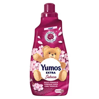Yumoş Extra Konsantre Çamaşır Yumuşatıcı Sakura 1440 Ml 60 Yıkama