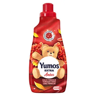 Yumoş Extra Konsantre Çamaşır Yumuşatıcı Amber 1440 ml 60 Yıkama