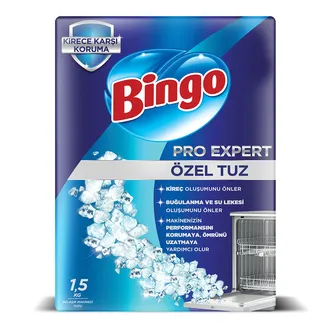 Bingo Bulaşık Makinesi Tuzu 1.5 Kg