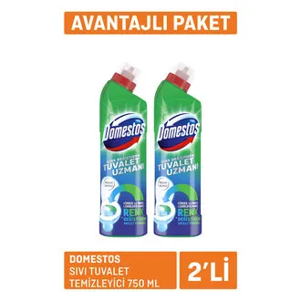 Domestos Sıvı Tuvalet Temizleyici 2 X 750 Ml