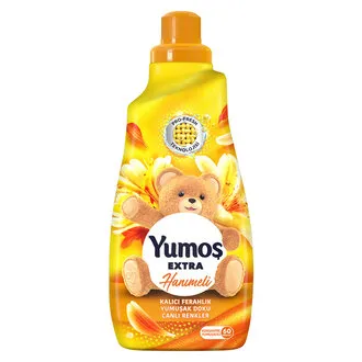 Yumoş Çamaşır Yumuşatıcısı Extra Konsantre Hanımeli 1440 ML 60 Yıkama