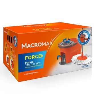 Macromax Force Pedallı Otomatik Temizlik Seti