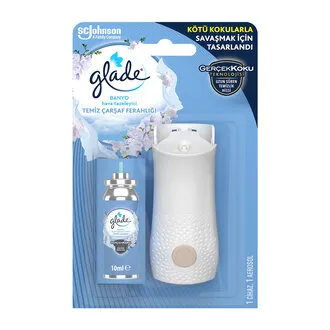 Glade Banyo Hava Tazeleyici Cihaz+Aerosol 10Ml