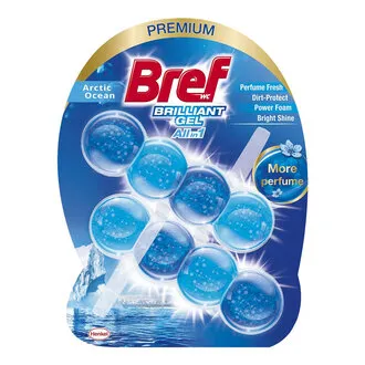 Bref Brilliant Gel Artctic Ocean Klozet Bloğu 2 x 42 G