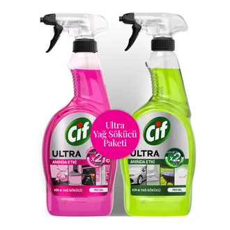 Cif Ultra & Sakura 750 Ml - İkili Paket