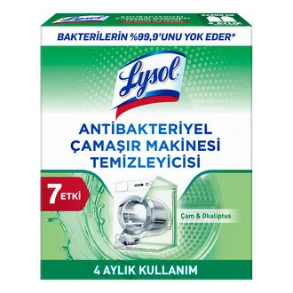 Lysol Antibakteriyel Çamaşır Makine Temizleyicisi 2x250 Ml