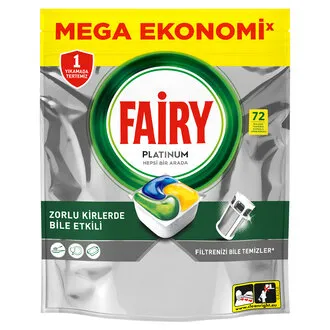 Fairy Platinum Limon Kokulu 72'li 1.073 G