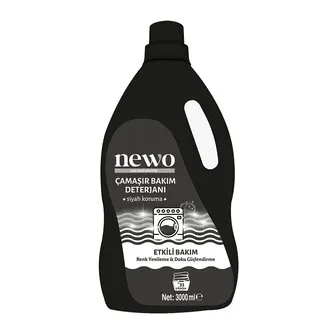 Newo Sıvı Çamaşır Bakım Deterjanı Siyahlar İçin 3L