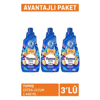 Yumoş Extra Lilyum 3 x 1.440 Ml