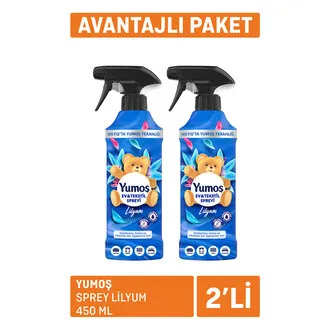 Yumoş Sprey Lilyum 2 X 450 Ml