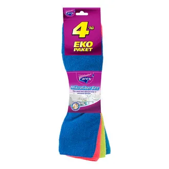 Parex Açık Mikrofiber Bez 4'lü