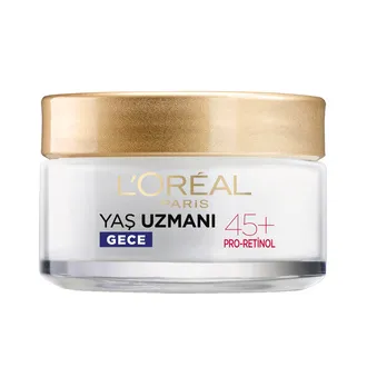 L'Oréal Paris Yaş Uzmanı 40+ Kırışıklık Karşıtı Sıkılaştırıcı Gece Kremi