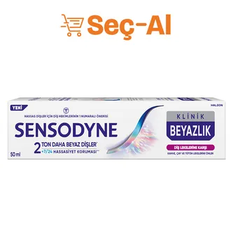 Sensodyne Klinik Beyazlık Diş Macunu 50 Ml