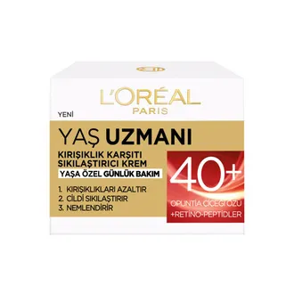 L'Oréal Paris Yaş Uzmanı 40+ Kırışıklık Karşıtı Sıkılaştırıcı Krem