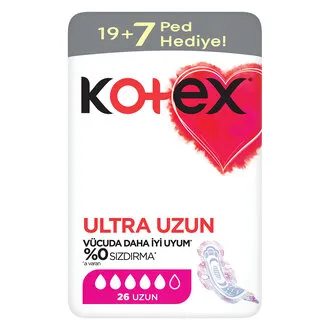Kotex Ultra Dev Eko Uzun 26'lı