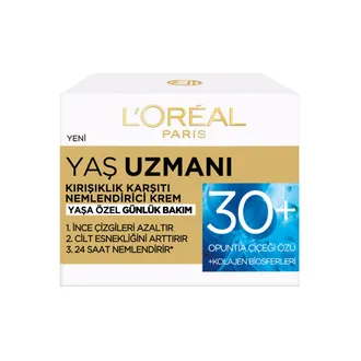 L'Oréal Paris Yaş Uzmanı 30+ Kırışıklık Karşıtı Nemlendirici Krem