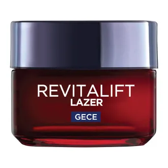 L'Oréal Paris Revitalift Lazer X3 Yoğun Yaşlanma Karşıtı Gece Bakım Kremi