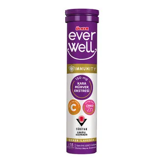 Ülker Everwell Karamürver C Vitamin Tablet 15'li 67.5 G