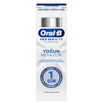 Oral-B Pro 3D White Clinical Parlak Mükemmellik 75 Ml