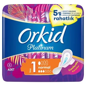 Orkid Platinum Normal Tekli 8'li