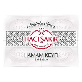 Hacı Şakir Hamam Keyfi Kalıp Sabun 4 x 200 G