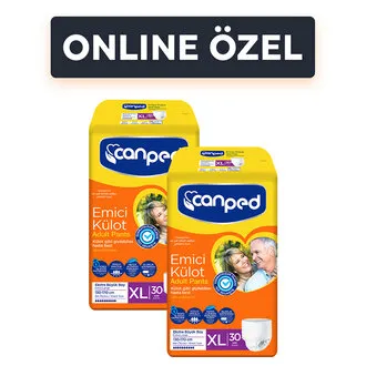 Canped Emici Külot Ekstra Büyük Online Paket 60'lı