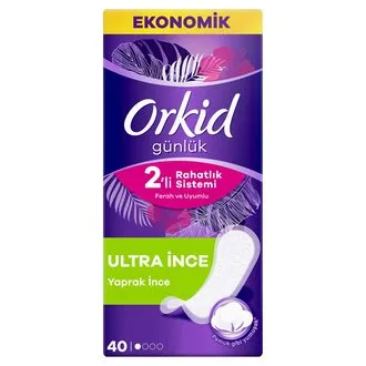 Orkid Günlük İnce Ekonomik Normal 40'lı