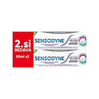Sensodyne Çok Yönlü Koruma Diş Macunu 2x50 Ml
