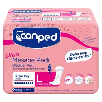 Canped Ultra Mesane Pedi Büyük 10'lu