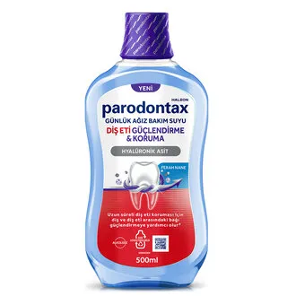 Parodontax Diş Eti Güçlendirme Koruma Ağız Bakım Suyu 500 Ml