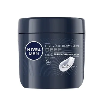 NIVEA Men El ve Vücut Kremi Deep Impact Normal Cilt 400ml