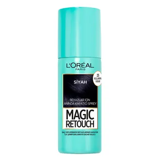 L'Oréal Paris Magic Retouch Beyaz Dipleri Kapatıcı Sprey - Siyah